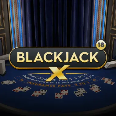 BlackjackX 18 game tile